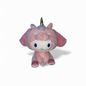 My melody bunny in a Pink Unicorn Plush Toy NWT